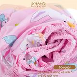Ga Giường, Drap Bảo Vệ Nệm Vải Cotton Khang Home - thoáng mát, an toàn cho bé