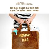  Túi Bỉm Sữa Vải Lông Mommy Bag Khang Home 