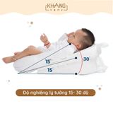Nệm Chống Trào Ngược Cao Cấp Cho Bé Sơ Sinh Khang Home