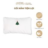  Gối Trẻ Em Tiện Lợi Khang Home Ruột Lông Vũ  ( Microfiber)Êm Mềm, Kháng Khuẩn 30x50cm 