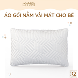  Áo Gối Nằm Vải Mát Cool Fabric Khang Home-Công Nghệ Vải Mát Tản Nhiệt Nhanh, Mát Dịu Tức Thì, An Toàn Cho Bé 