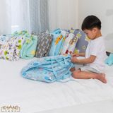 Túi Nệm Lồng Ruột Bông Cho Bé Đi Học Khang Home - Chần Bông Thiên Nhiên, Tiện Lợi, Bé Say Giấc An Toàn Ở Mọi Nơi