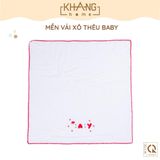 Mền, Chăn Vải Xô Thêu KhangHome - Nâng Niu Giấc Ngủ Của Bé