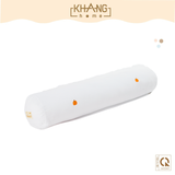 Gối Ôm Vải Xô Muslin Thêu Trái Bí Phiên Bản Halloween Cao Cấp KhangHome Thoáng Khí, Hỗ Trợ Giấc Ngủ Ngon Của Bé