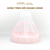  Mùng Treo Nôi Kèm Đế Sắt Tiện Lợi Khang Home 