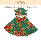  Áo Choàng Chống Nắng Vải Linen Khang Home - Thoáng Mát, Thấm Hút Mồ Hôi 