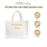 Túi Bỉm Sữa Vải Lông Mommy Bag Khang Home