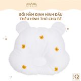 Gối Nằm Định Hình Đầu Thêu Hình Thú Cho Bé Khang Home