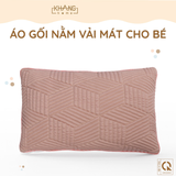 Áo Gối Nằm Vải Mát Cool Fabric Khang Home-Công Nghệ Vải Mát Tản Nhiệt Nhanh, Mát Dịu Tức Thì, An Toàn Cho Bé