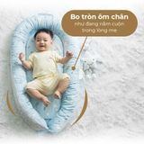 Nôi Vải Ngủ Chung Giường Cho Trẻ Sơ Sinh Khang Home - Cotton Thiên Nhiên Cao Cấp - Giặt Máy Tiện Lợi