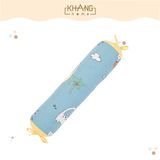 Gối Ôm Trẻ Em Khang Home - Chất Liệu 100% Vải Cotton Thiên Nhiên Thoáng Mát, An Toàn Cho Bé