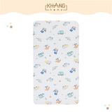  Ga Giường, Drap Bảo Vệ Nệm Vải Cotton Khang Home - thoáng mát, an toàn cho bé 