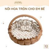 Nôi Hoa Vải Trẻ Em Khang Home Tiện Lợi Và An Toàn Cho Trẻ Sơ Sinh