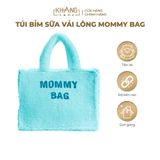 Túi Bỉm Sữa Vải Lông Mommy Bag Khang Home