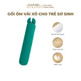 Gối Ôm Vải Xô Muslin Cho Trẻ Sơ Sinh Khang Home Thấm Hút Tốt 12x60cm