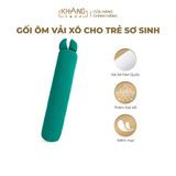  Gối Ôm Vải Xô Muslin Cho Trẻ Sơ Sinh Khang Home Thấm Hút Tốt 12x60cm 