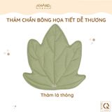 THẢM CHẦN BÔNG HỌA TIẾT DỄ THƯƠNG VẢI COTTON