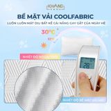 Tấm Lót Đầu Cho Trẻ Sơ Sinh Khang Home - Công Nghệ Vải Mát Cool Fabric - Mang Đến Cảm Giác Mát Dịu Tức Thì