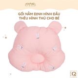  Gối Nằm Định Hình Đầu Thêu Hình Thú Cho Bé Khang Home 