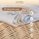  Combo 5 Khăn Sữa Vải Sợi Tre Cao Cấp Khang Home 