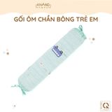  Gối Ôm Trẻ Em Khang Home - Chất Liệu 100% Vải Cotton Thiên Nhiên Thoáng Mát, An Toàn Cho Bé 