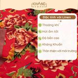  Áo Choàng Chống Nắng Vải Linen Khang Home - Thoáng Mát, Thấm Hút Mồ Hôi 