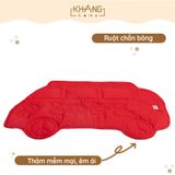 THẢM CHẦN BÔNG HỌA TIẾT DỄ THƯƠNG VẢI COTTON