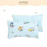  Gối Trẻ Em Tiện Lợi Khang Home Ruột Lông Vũ  ( Microfiber)Êm Mềm, Kháng Khuẩn 30x50cm 