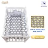 Bộ Quây Cũi Montessori Hỗ Trợ Phát Triển Tư Duy Cho Trẻ Khang Home BBC