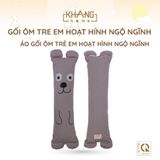  Gối Ôm Trẻ Em Hoạt Hình Khang Home - 100% Cotton, Thoáng Mát, Êm Ái 