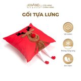  Gối Tựa Trang Trí Noel Siêu Mềm Mịn Cao Cấp Khang Home - Phụ Kiện Trang Trí Noel Dễ Thương Chrismast Collection 2023 