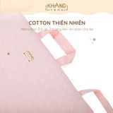 Túi Nệm Kèm Mền Gối Khang Home Cho Bé Đi Học
