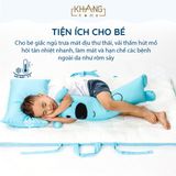 Túi Nệm Cho Bé Đi Học Vải Mát CoolFabric Khang Home - Thiết Kế Hình Thú Ngộ Nghĩnh