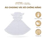 Áo Choàng Chống Nắng Vải Xô Khang Home - Thoáng Mát, Thấm Hút Mồ Hôi