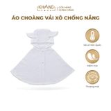  Áo Choàng Chống Nắng Vải Xô Khang Home - Thoáng Mát, Thấm Hút Mồ Hôi 