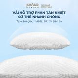  Gối Nằm Trẻ Em Vải Mát Cool Fabric Khang Home - Công Nghệ Vải Mát Dịu Tức Thì 