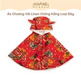  Áo Choàng Chống Nắng Vải Linen Khang Home - Thoáng Mát, Thấm Hút Mồ Hôi 