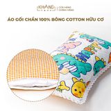  Áo Gối Nằm Cotton Chần Bông Trẻ Em Cao Cấp Khang Home 