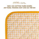  Túi Nệm Mỏng Cho Bé Đi Học Khang Home - Chần Bông Thiên Nhiên, Mỏng Nhẹ, Tiện Lợi, Bé Say Giấc An Toàn Ở Mọi Nơi 