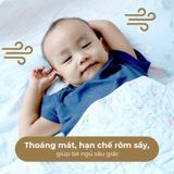 Mền Bông Trẻ Em Cao Cấp KhangHome 65x105cm ,80x125cm,130x150cm