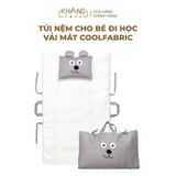  Túi Nệm Cho Bé Đi Học Vải Mát CoolFabric Khang Home - Thiết Kế Hình Thú Ngộ Nghĩnh 