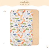 Mền Bông Trẻ Em Cao Cấp KhangHome 65x105cm ,80x125cm,130x150cm
