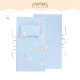 Áo Túi Nệm Cho Bé Đi Học Chần Bông Lồng Ruột Khang Home - An Toàn, Tiện Lợi Cho Bé Say Giấc Ở Mọi Nơi