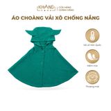 Áo Choàng Chống Nắng Vải Xô Khang Home - Thoáng Mát, Thấm Hút Mồ Hôi