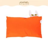  Gối Trẻ Em Hoạt Hình Ruột Lông Vũ ( Microfiber) Khang Home - An Toàn, Êm Ái Và Thoáng Mát Cho Bé 30x50cm 