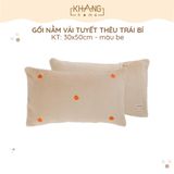 Gối Nằm Vải Lông Khang Home - Ấm Áp, Êm Ái Và An Toàn Cho Bé