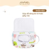 Túi Đựng Khăn Ướt Và Tả Tiện Lợi Cho Mẹ Và Bé Sơ Sinh Khang Home - Nhỏ Gọn, Nhẹ Nhàng Giúp Mẹ Dễ Sắp Xếp Đồ