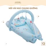  Nôi Vải Ngủ Chung Giường Cho Trẻ Sơ Sinh Khang Home - Cotton Thiên Nhiên Cao Cấp - Giặt Máy Tiện Lợi 