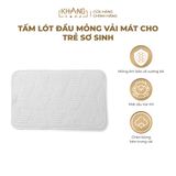 Tấm Lót Đầu Cho Trẻ Sơ Sinh Khang Home - Công Nghệ Vải Mát Cool Fabric - Mang Đến Cảm Giác Mát Dịu Tức Thì