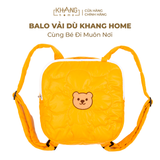 Balo Vải Dù Khang Home - Chống Thấm Nước, Cho Bé Đi Học, Đi Chơi